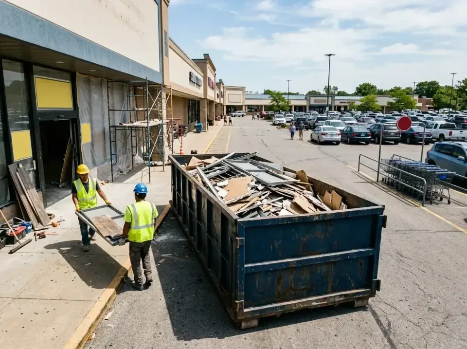 retail-store-renovation-debris-003 — frequently asked questions, Roll-off Dumpster Rentals in Smithville-Sanders, IN